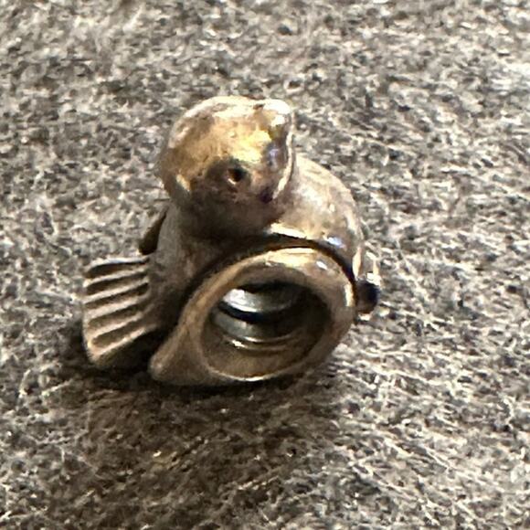 Pandora Sterling Silver Happy Little bird Charm 790424 Retired - Picture 7 of 8